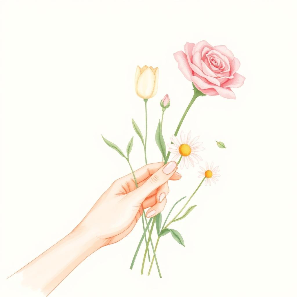 Blumen auswählen